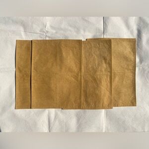 Tan Faux Suede Placemat Set (4qty)